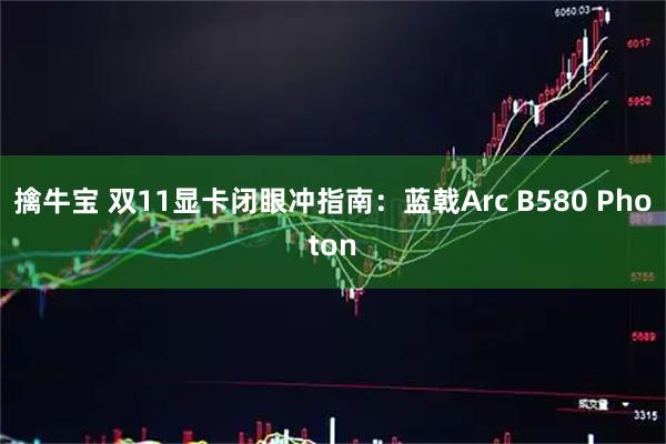 擒牛宝 双11显卡闭眼冲指南：蓝戟Arc B580 Photon