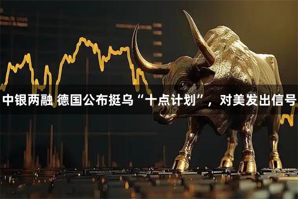 中银两融 德国公布挺乌“十点计划”,对美发出信号